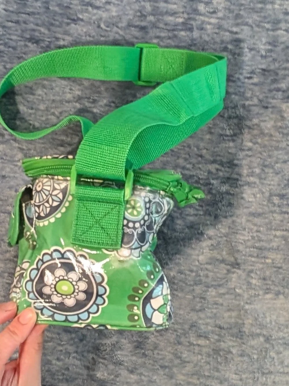 Vera Bradley Cupcake Green Mini Cooler (Retired Pattern)